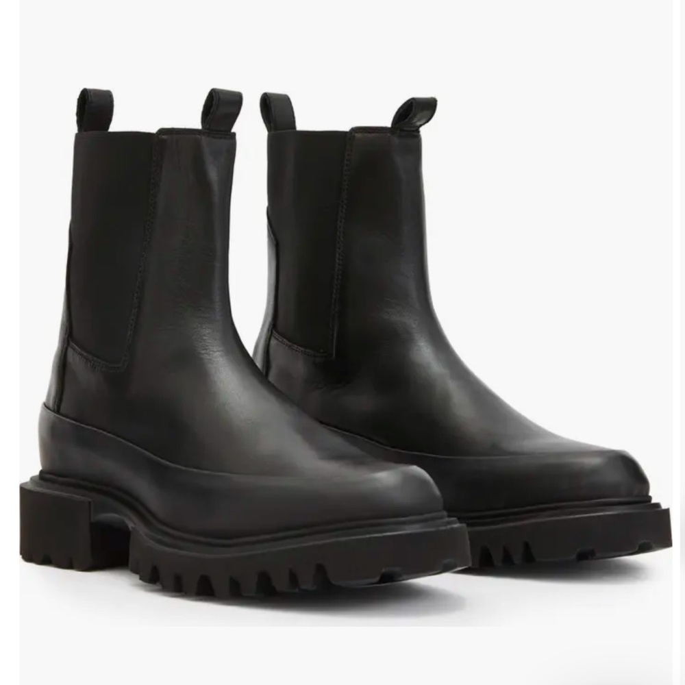 NEW All saints Harlee Boot Black 38.5